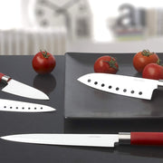 დანების ნაკრები Set 4 cuchillos santoku con recubrimiento ceramico