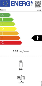 მინი ბარი Mini Nevera Grandcooler 20000 Silentcompress White