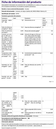 სარეცხი მანქანა Lavadora Bolero DressCode 9800 Inverter Steel A