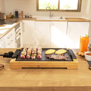 სახლის გრილი Plancha De Cocina Tasty&Grill 2000 Bamboo Mixstone