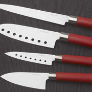 დანების ნაკრები Set 4 cuchillos santoku con recubrimiento ceramico
