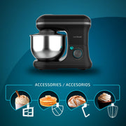 მიქსერი Cecomixer Merengue 5L 1200 Ice-Cream Black