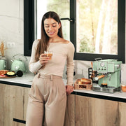 ყავის აპარატი Cafetera Express Power Espresso 20 Tradizionale Light Green