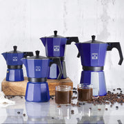 ყავის აპარატი Cafetera Italiana Cumbia Mokclassic 600 Blue