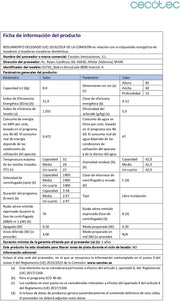 სარეცხი მანქანა Lavadora Bolero DressCode 8800 Inverter A