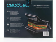 Parrilla Eléctrica Rock'Ngrill 750 Totalmente Abierta