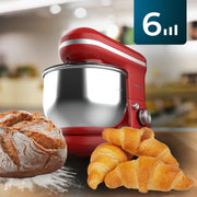 მიქსერი Batidora Amasadora Cecomixer Merengue 5L 1200 Red