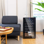 ღვინის მაცივარი Vinoteca GrandSommelier 24000 Black Compressor