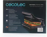 Parrilla Eléctrica Rock'Ngrill 750 Totalmente Abierta