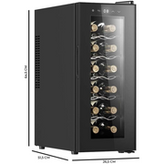 ღვინის მაცივარი Vinoteca bolero grandsommelier 1230 coolcrystal