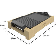 სახლის გრილი Plancha De Cocina Tasty&Grill 2000 Bamboo Black